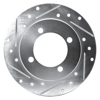 DFC® - Premium Drilled and Slotted Rear Driver Side Brake Rotor