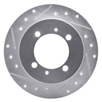 DFC® - Premium Drilled and Slotted Rear Driver Side Brake Rotor