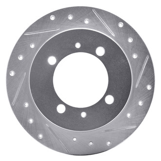 DFC® - Premium Drilled and Slotted Rear Passenger Side Brake Rotor