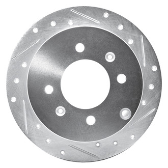 DFC® - Premium Drilled and Slotted Rear Passenger Side Brake Rotor