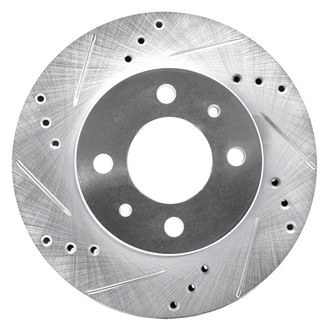 DFC® - Premium Drilled and Slotted Front Brake Rotor