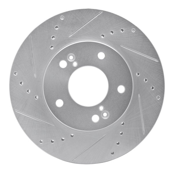 DFC® - Premium Drilled and Slotted Front Brake Rotor