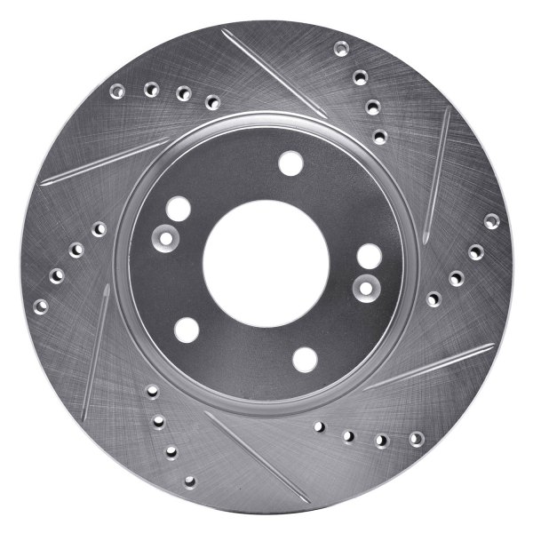 DFC® - Premium Drilled and Slotted Front Brake Rotor