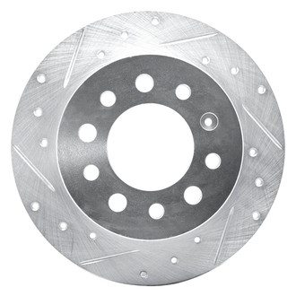 DFC® - Premium Drilled and Slotted Rear Driver Side Brake Rotor