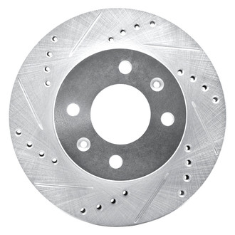 DFC® - Premium Drilled and Slotted Front Brake Rotor