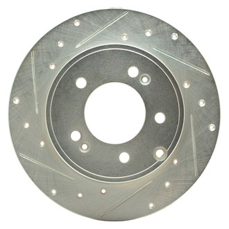 DFC® - Premium Drilled and Slotted Rear Driver Side Brake Rotor