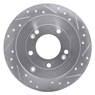 DFC® - Premium Drilled and Slotted Rear Passenger Side Brake Rotor