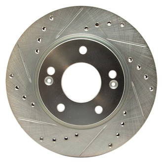 DFC® - Premium Drilled and Slotted Front Driver Side Brake Rotor