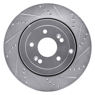 DFC® - Premium Drilled and Slotted Rear Passenger Side Brake Rotor