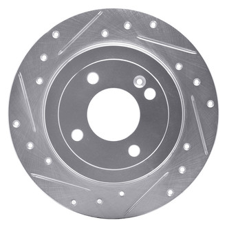 DFC® - Premium Drilled and Slotted Rear Driver Side Brake Rotor