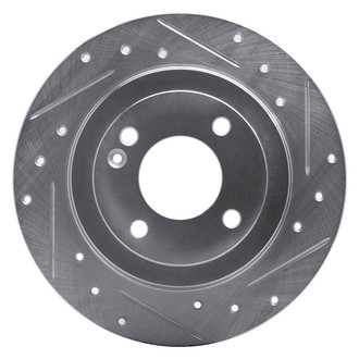DFC® - Premium Drilled and Slotted Rear Passenger Side Brake Rotor