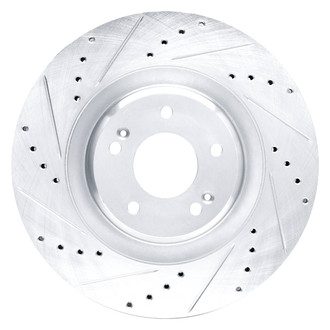 DFC® - Premium Drilled and Slotted Front Driver Side Brake Rotor
