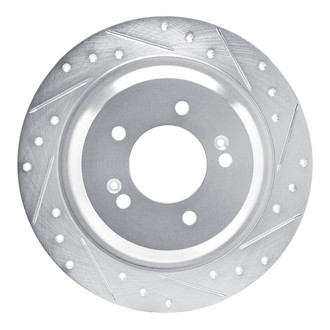 DFC® - Premium Drilled and Slotted Rear Passenger Side Brake Rotor