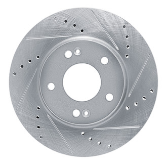 DFC® - Premium Drilled and Slotted Front Passenger Side Brake Rotor