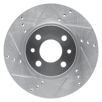 DFC® - Premium Drilled and Slotted Front Driver Side Brake Rotor