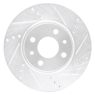 DFC® - Premium Drilled and Slotted Front Passenger Side Brake Rotor