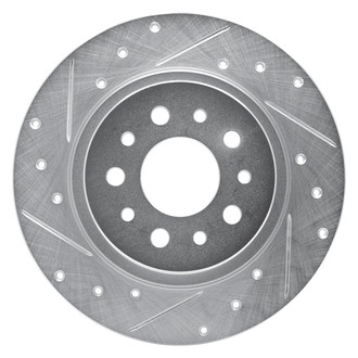 DFC® - Premium Drilled and Slotted Rear Driver Side Brake Rotor