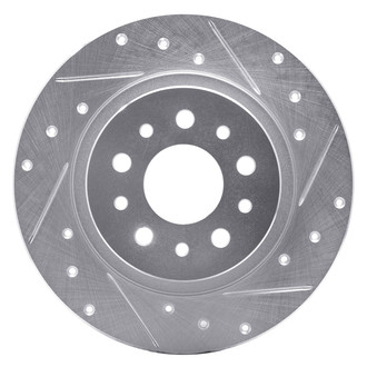 DFC® - Premium Drilled and Slotted Rear Passenger Side Brake Rotor