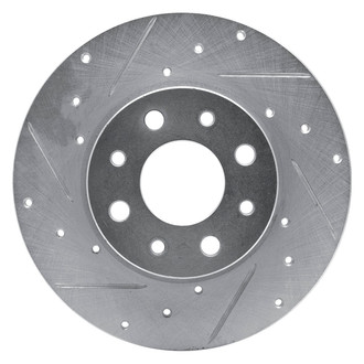 DFC® - Premium Drilled and Slotted Rear Driver Side Brake Rotor