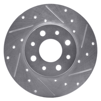 DFC® - Premium Drilled and Slotted Rear Passenger Side Brake Rotor