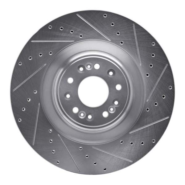 DFC® - Premium Drilled and Slotted Front Brake Rotor