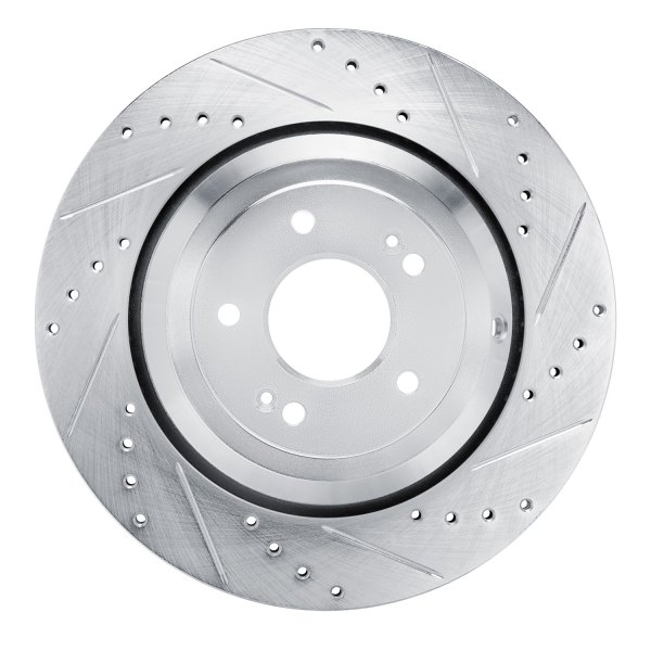 DFC® - Premium Drilled and Slotted Rear Brake Rotor