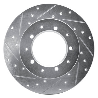 DFC® - Premium Drilled and Slotted Rear Driver Side Brake Rotor