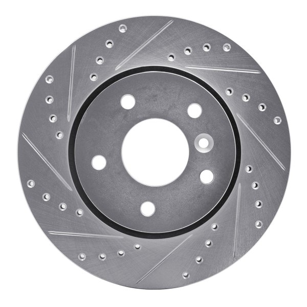 DFC® - Premium Drilled and Slotted Front Brake Rotor