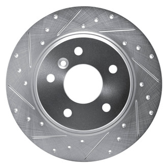 DFC® - Premium Drilled and Slotted Rear Driver Side Brake Rotor