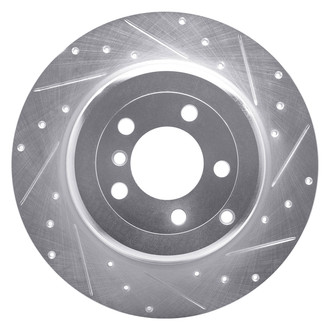 DFC® - Premium Drilled and Slotted Rear Passenger Side Brake Rotor