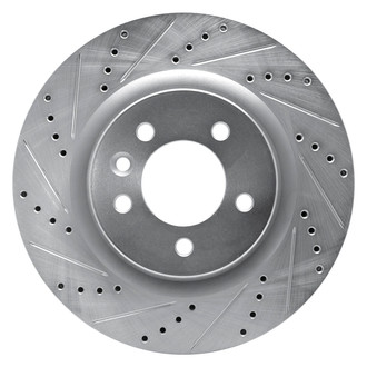 DFC® - Premium Drilled and Slotted Front Driver Side Brake Rotor