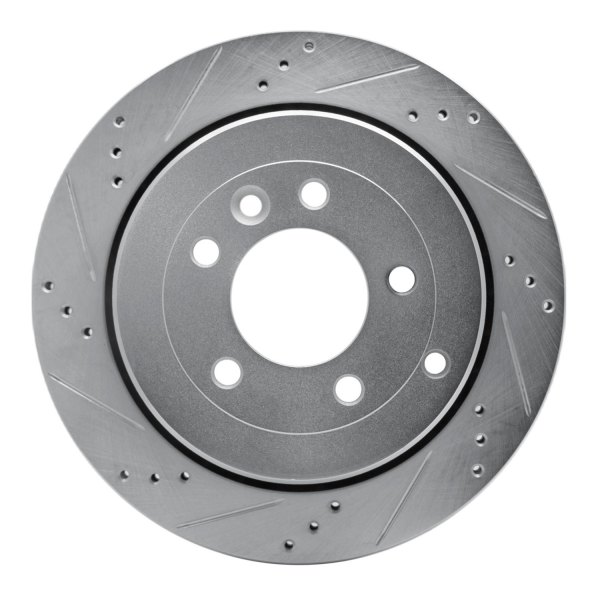 DFC® - Premium Drilled and Slotted Rear Brake Rotor