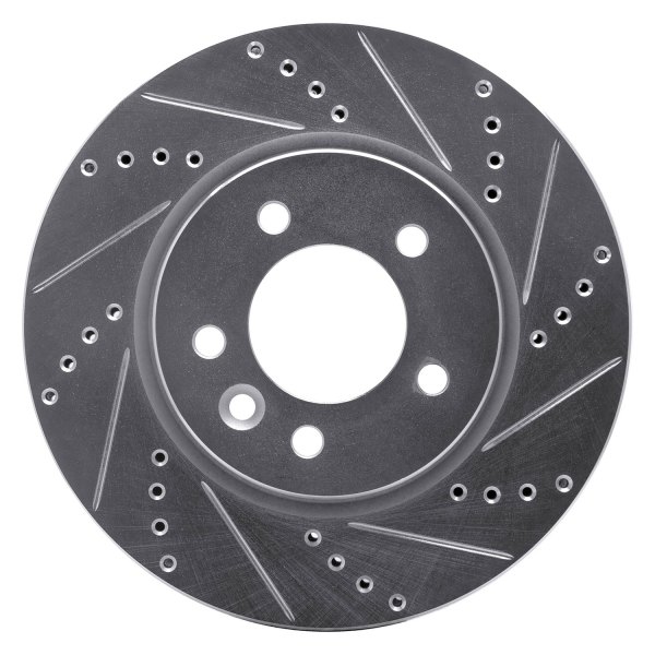 DFC® - Premium Drilled and Slotted Front Brake Rotor