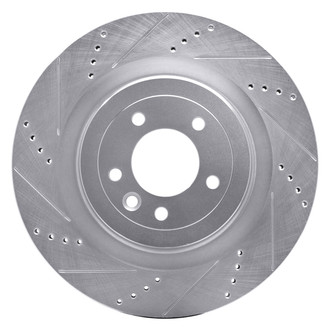 DFC® - Premium Drilled and Slotted Rear Driver Side Brake Rotor