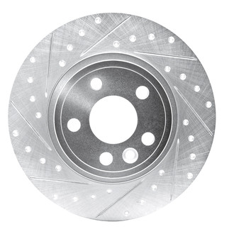 DFC® - Premium Drilled and Slotted Rear Driver Side Brake Rotor
