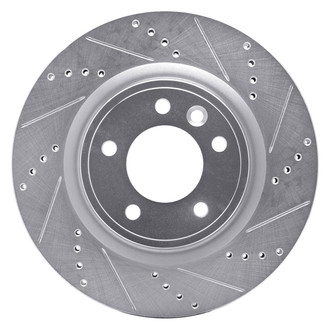 DFC® - Premium Drilled and Slotted Rear Passenger Side Brake Rotor