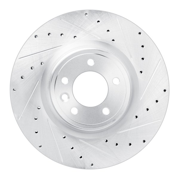 DFC® - Premium Drilled and Slotted Front Brake Rotor