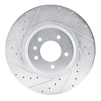 DFC® - Premium Drilled and Slotted Front Driver Side Brake Rotor