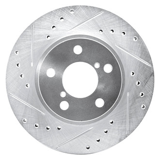 DFC® - Premium Drilled and Slotted Front Driver Side Brake Rotor