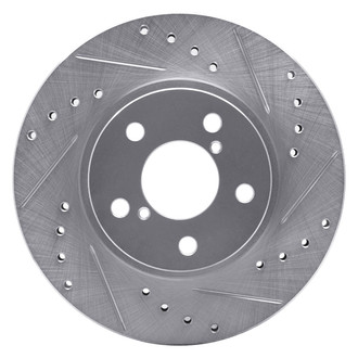 DFC® - Premium Drilled and Slotted Front Passenger Side Brake Rotor