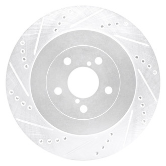 DFC® - Premium Drilled and Slotted Rear Driver Side Brake Rotor