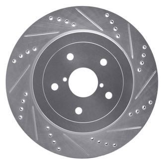DFC® - Premium Drilled and Slotted Rear Passenger Side Brake Rotor