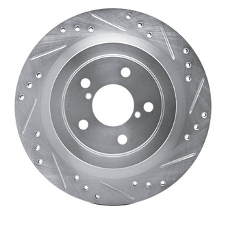 DFC® - Premium Drilled and Slotted Rear Passenger Side Brake Rotor