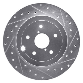 DFC® - Premium Drilled and Slotted Rear Passenger Side Brake Rotor