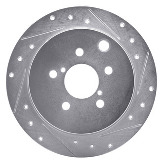 DFC® - Premium Drilled and Slotted Rear Passenger Side Brake Rotor