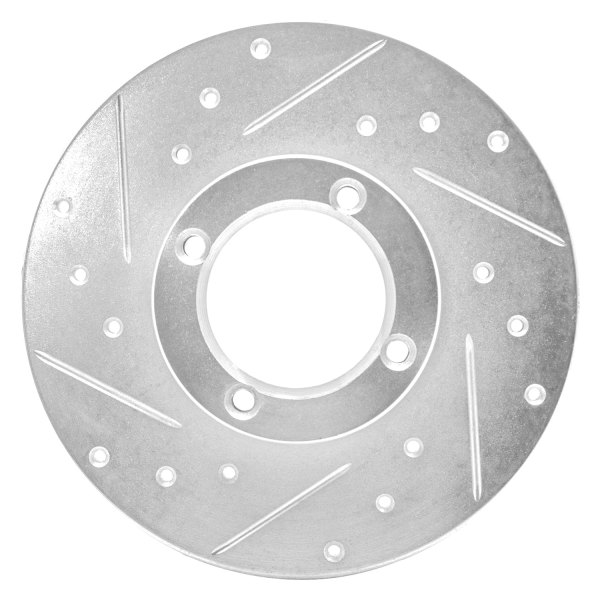 DFC® - Premium Drilled and Slotted Front Brake Rotor