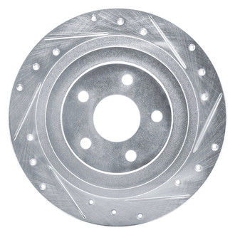 DFC® - Premium Drilled and Slotted Rear Passenger Side Brake Rotor