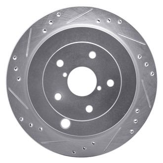 DFC® - Premium Drilled and Slotted Rear Driver Side Brake Rotor