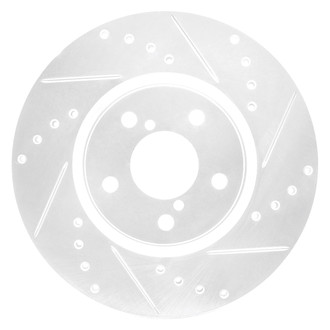 DFC® - Premium Drilled and Slotted Front Passenger Side Brake Rotor
