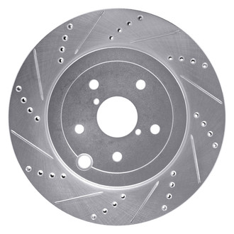 DFC® - Premium Drilled and Slotted Rear Passenger Side Brake Rotor